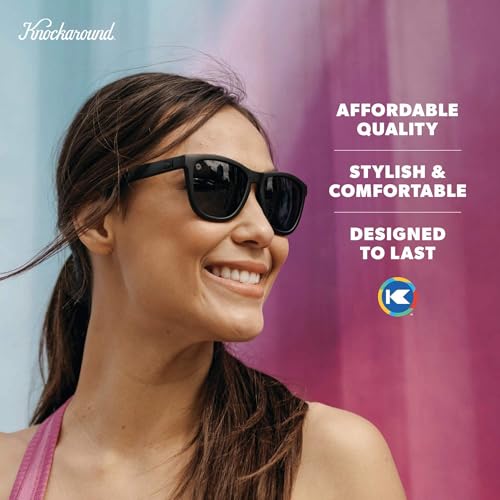 Image of Knockaround Square Polarized Sunglasses for Men & Women - UV400 Protection