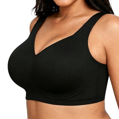 Image of Xcutting Women Wirefree Bras for Women Full Coverage No Underwire Everyday Bras Comfortable Wireless Padded Bras