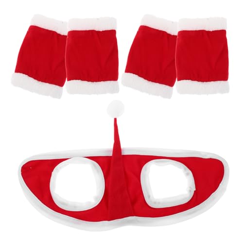 Costume de Noël pour cheval stable avec système de boucle anti-glissement STOBAZA