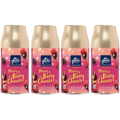 Glade Merry Berry Cheers Automatic Spray Refills Cover