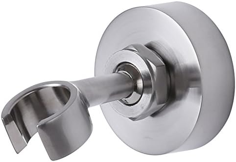 HaloVa Shower Head Holder, 304 Stainless Steel Adjustable Handheld Showerhead Bracket, Universal Bathroom Wall Mount Bracket Holder