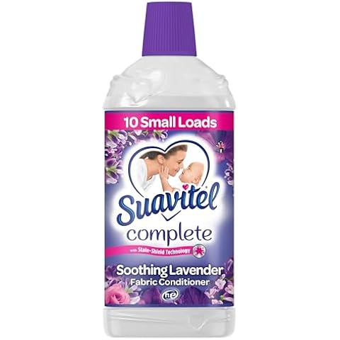 Suavitel Complete Fabric Conditioner, Soothing Lavender, 10.5 oz (Pack of 12) Cover