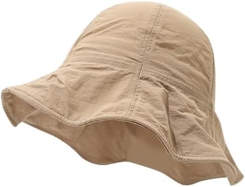 Wrinkled Elastic Basin Hat Women Fisherman Japanese Breathable