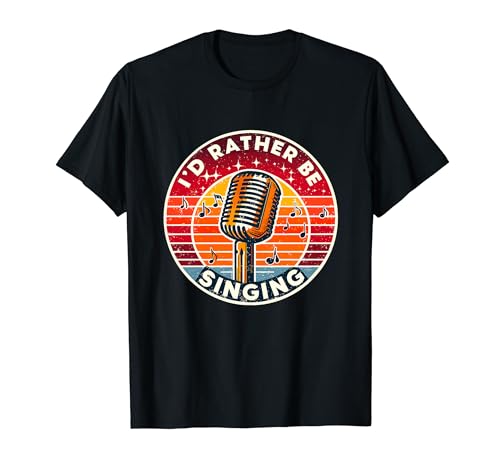 I'd Rather Be Singing per un cantante è perfetto per qualsiasi cantante o musicista che ama cantare canzoni e musica.