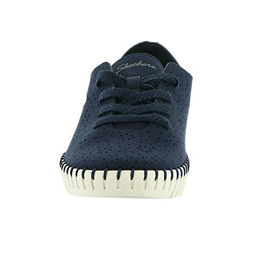 Skechers Skechers womens Sepulveda Blvd - Floral Maze Sneaker, Navy, 6.5 US