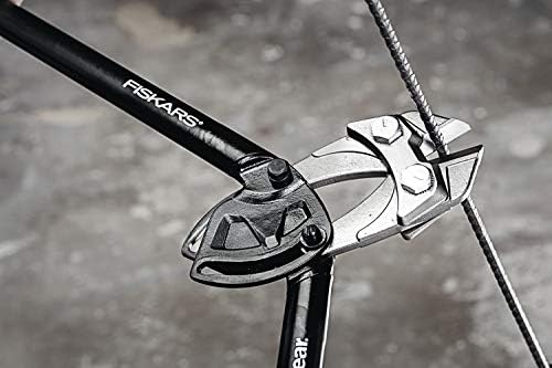 Fiskars Powergear 1027216 Nożyce do Prętów, Pomarańczowy/Czarny, 91.5 cm