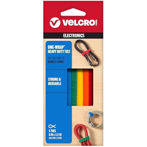 VELCRO Brand Reusable Cable Management Ties Cover