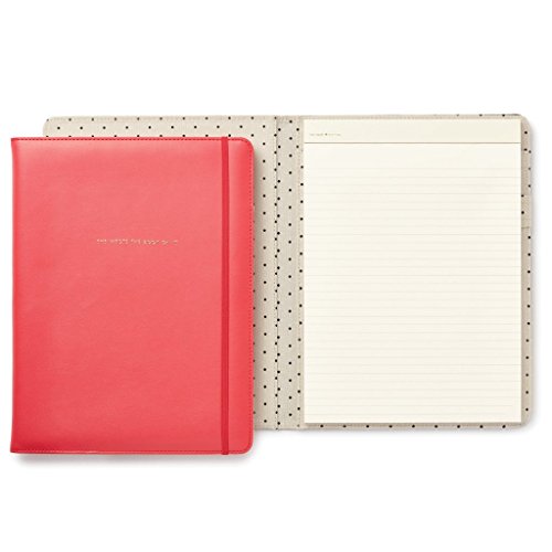 Kate Spade Notepad Folio, She Wrote The Book On It, Pink (174745)