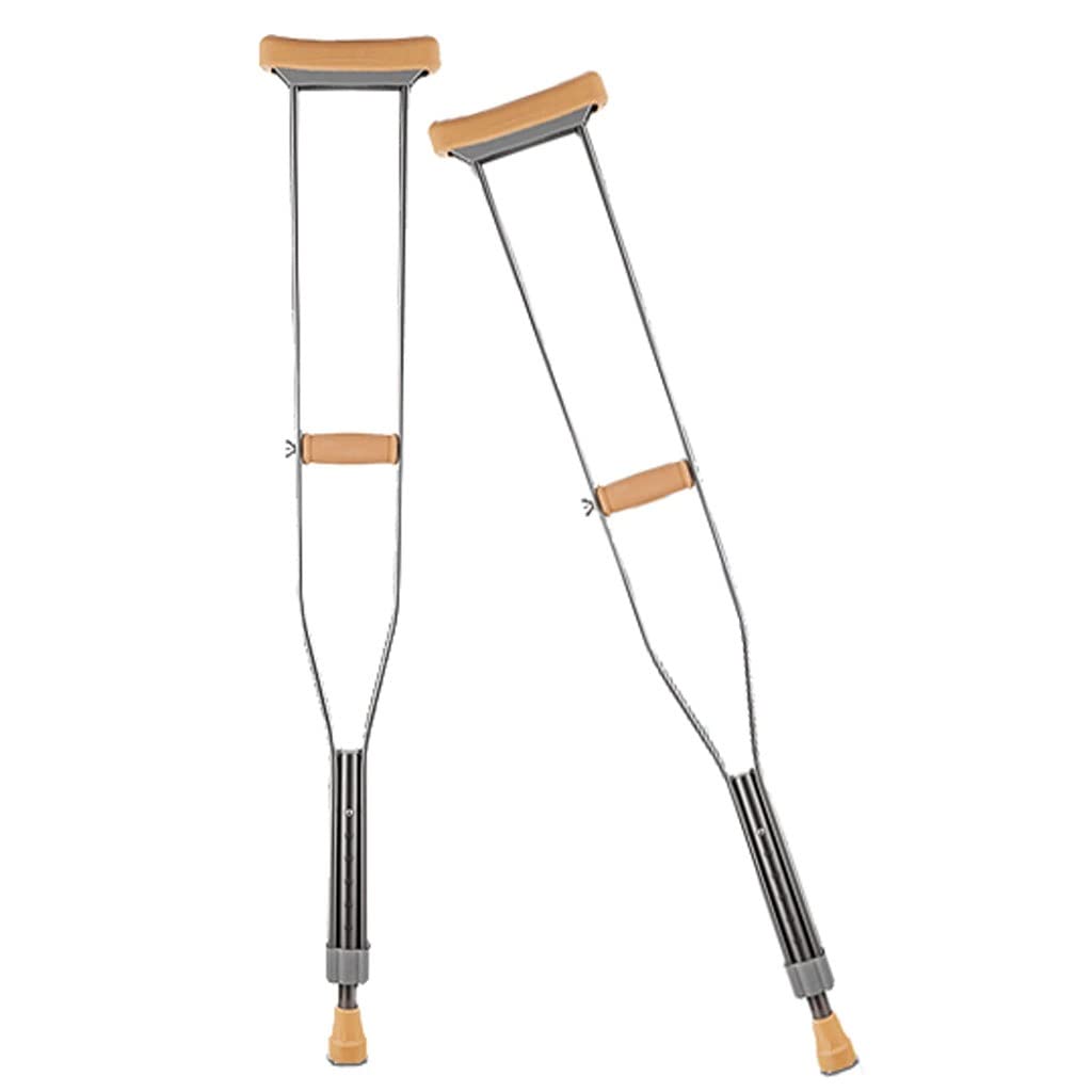 GCX- Muletas for Ancianos, muletas for Axilas, muletas Dobles, bastón Antideslizante, Andador, Pierna y Fractura de pie, Ayuda de Tela Firma