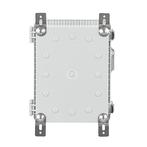 Miniatura 3 de GITRUAX Caja eléctrica impermeable del recinto 8.7 "x 6.7"x4.4" T caja de conexiones al aire libre plástico ABS y tapa transparente de la caja del
