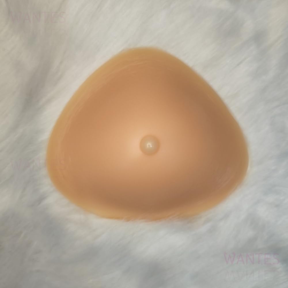 Silicone Breast Form Mastectomy Prosthesis Concave Bra Enhancer Inserts (1 Piece)