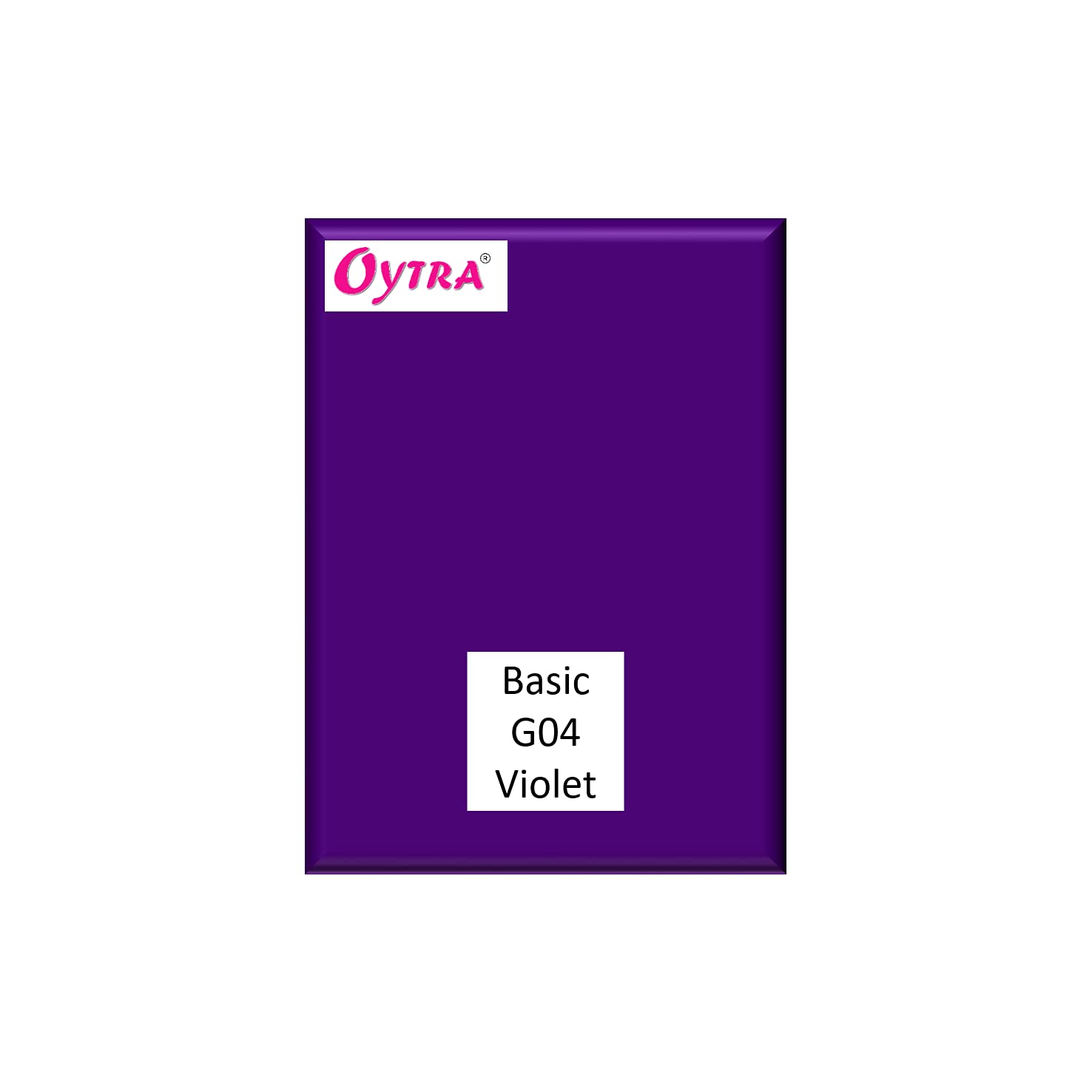 Oytra 250 Grams Basic Series Polymer Clay Oven Bake for Professional Jewelry Making Miniature Sculpting Art Craft Beginners (Violet pclay250G04)