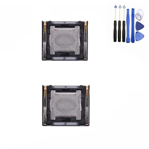 2pcs Earpiece Ear Speaker Replacement Part Compatible with Samsung Galaxy A15 4G SM-A155/A15 5G SM-A156 with Tools