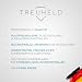Treuheld® | 6mm Ohr Flesh Tunnel | Chirurgenstahl 316L in Gold | Dünn | Double Flared Ohrtunnel | Dünner Rand | hautfreundlich & antiallergen