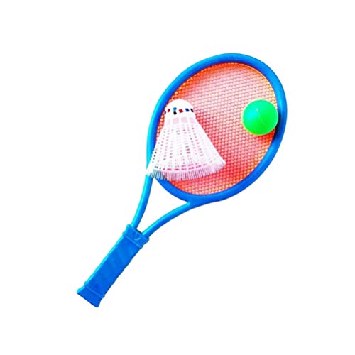 Conjunto de raquete de tênis infantil BESPORTBLE com bola de plástico raquete de tênis, brinquedos p