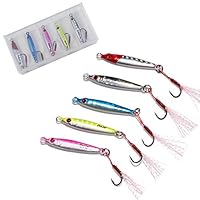 Amazon.co.jp: OHF メタルジグ セット 5個セット 3g or 5g