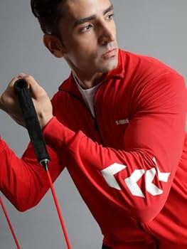 hummel 205876 Men's Ensemble Promo Poly Track Suit, Rouge