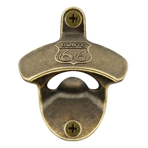 HAIICEN Route 66 Wall Mounted Bottle Opener Old Fashion Antique
