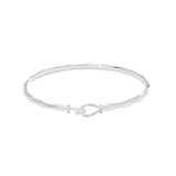 Alex and Ani Faceted Hook Tension Bracelet