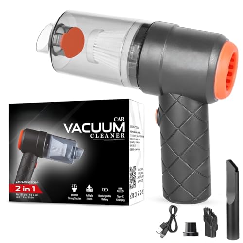 xdotoar 2-in-1 Cordless Car Vacuum Cleaner with Strong Suction & Blower