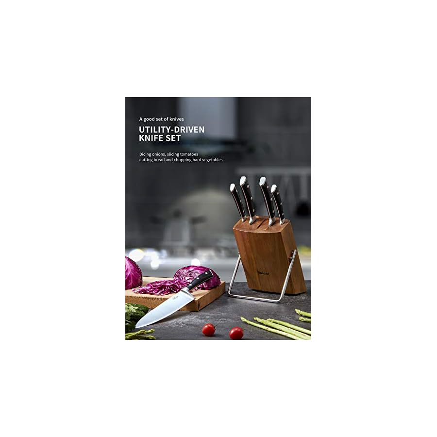 Kitchen-Knife-Set-6-Piece-Small-Knife-Set-with-Wooden-Block-Super-Sharp-High-Carbon-Stainless-Steel-Cutlery-Knife-Block-Set Kitchen Knife Set, 6-Piece Small Knife Set with Wooden Block, Super Sharp, High Carbon Stainless Steel Cutlery Knife Block Set