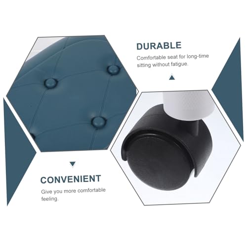 Mini tabouret multifonction pivotant avec assise basse en plastique - 8