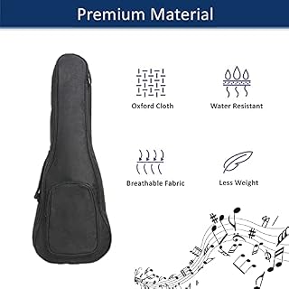 Generic Housse de transport pour ukulélé ténor de 26 », sac à dos Oxford imperméable avec bandoulière réglable, poignées… - Les Beatles, Paul McCartney, John Lennon, RIngo Starr, George Harrison Generic Housse de transport pour ukulélé ténor de 26'', sac à dos Oxford imperméable avec bandoulière réglable, poignées… – Image 2