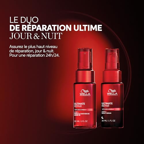 Wella Ultimate Repair Night Hair Serum 30ml for Women - vue 10