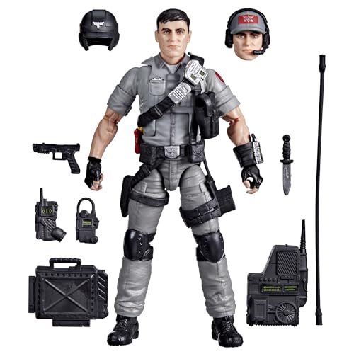 G.I. Joe Classified Series #178, Blaine “Mainframe” Parker, Collectible 6-Inch Action Figure with 9 Accessories