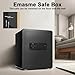 Safe Box, Home Safe with Fireproof &Waterproof Bag Caja Fuerte Para Dinero Money Safety Box for Cash Documents Small Safes for Home with Digital Electronic Keypad & Removable Shelf (2.0 Cubic Feet)