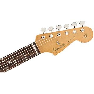 Fender Vintera Stratocaster Modified Touche Pau Ferro Blanc olympique des années 60 - Les Beatles, Paul McCartney, John Lennon, RIngo Starr, George Harrison Fender Vintera Stratocaster Modified Touche Pau Ferro Blanc olympique des années 60 – Image 5