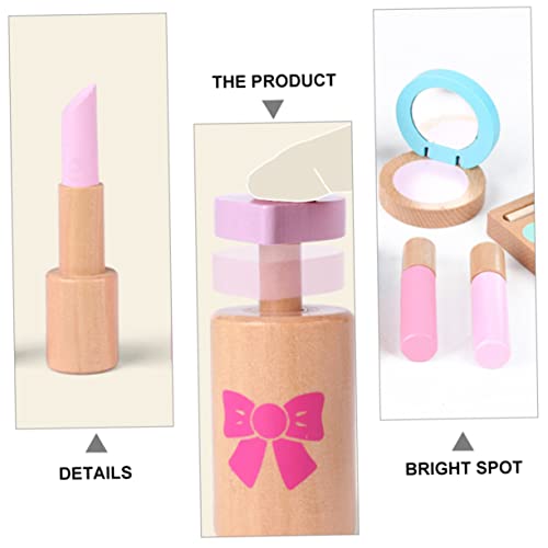 ERINGOGO 1 Conjunto bolsa cosmética de simulação jogo de maquiagem fingir jogar brinquedos de maquia