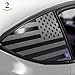 XPLORE OFFROAD - American Flag Window Decals | 4Runner, Jeeps, Tesla, Universal Fit | Both Sides | Free Installation Tools (28