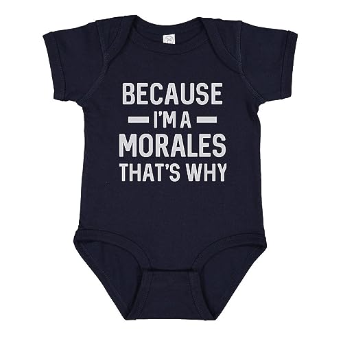 TATY Kids Because I'm a Morales Baby Infant Bodysuit