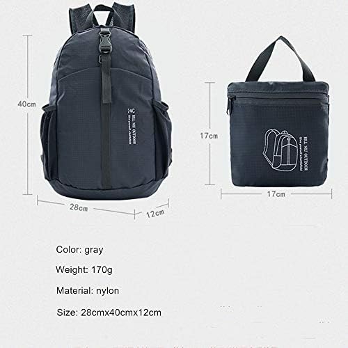 mefound 20L Foldable Backpack Adjustable Waterproof Lightweight Hiking Rucksack Handy Small Daypack for Trekking Camping Mountaineering Climbing