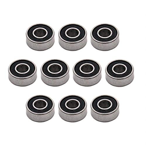 Roulement MR104-2RS étanche bleu 4x10x4 mm en lot de 5 pièces de précision