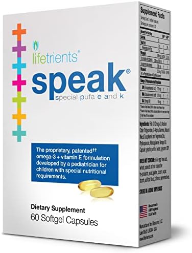 Nourishlife (Speech Nutrients) speak - 60 Softgels