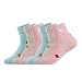Women's Cute Casual Socks Novelty Funny Pattern Crew Socks 6 Pairs