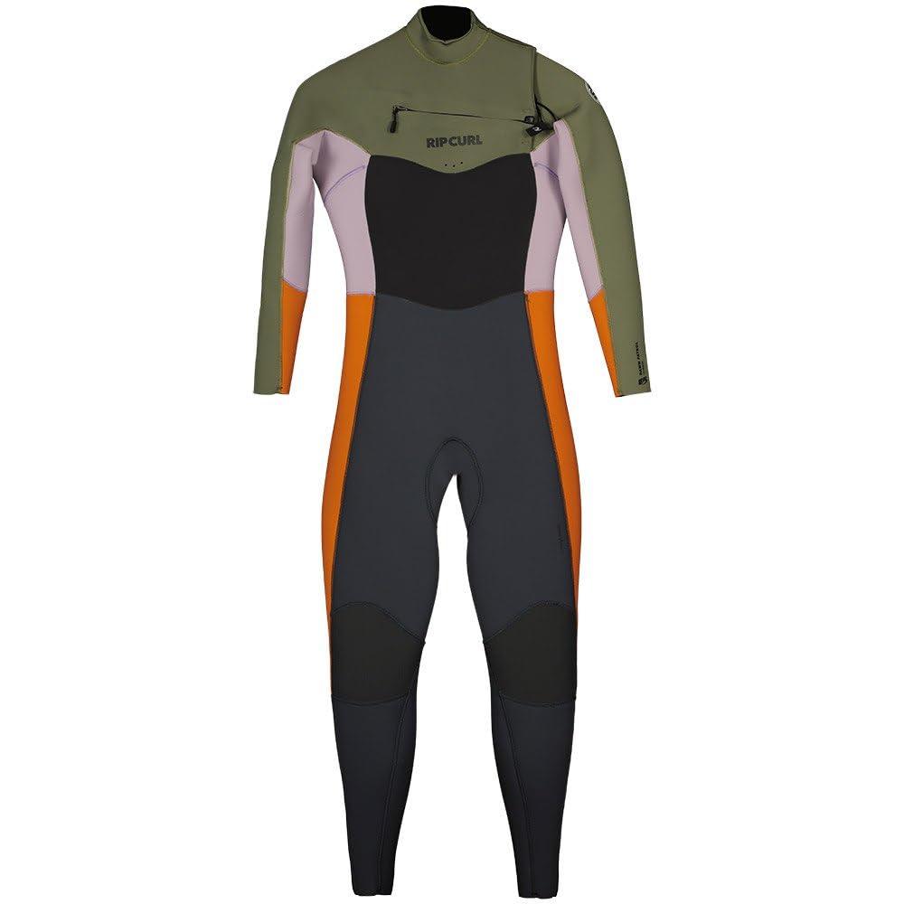 Rip Curl Mujer Dawn Patrol 4/3mm Chest Zip Neopreno 14TWFS - Charcoal