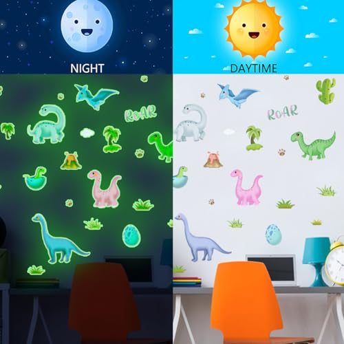 Vinilos Decorativos Dinosaurios Luminosos para Pared miniatura 5