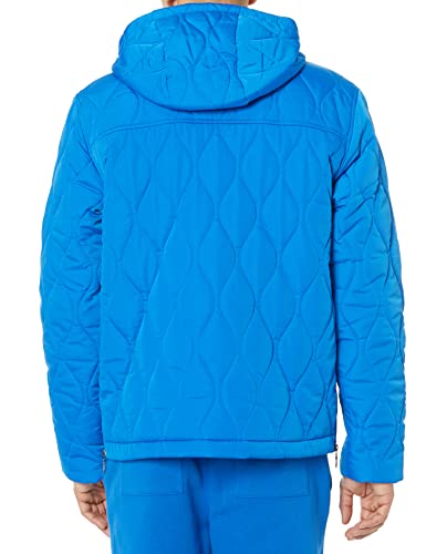 Image of Amazon Essentials Mens Anorak Hooded Quarter-Zip Puffer Coat