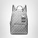 Michael Kors Sable Extra Small Covertible Messenger Backpack, Silver-Tone Hardware/Tonal MK Signature Nylon/Storm