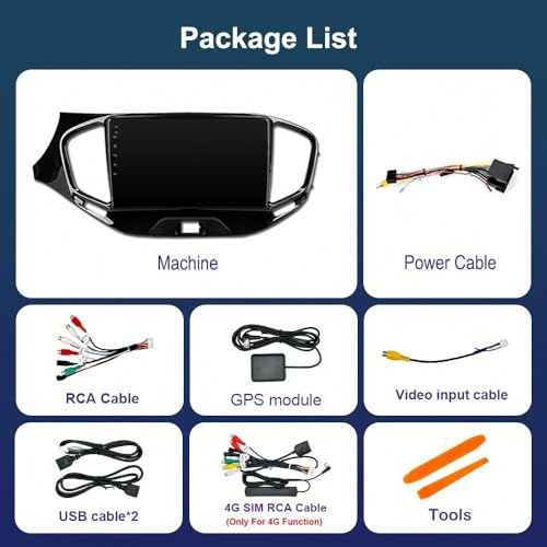 Radio Coche 2 DIN Carplay para Hyundai Verna 2017 Multimedia 32GB 7