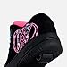 Heelys Unisex Kolect Prints (Little Big Kid/Adult) Wheeled Heel Shoe, Black/N.Pink/Multi, 8 US Men