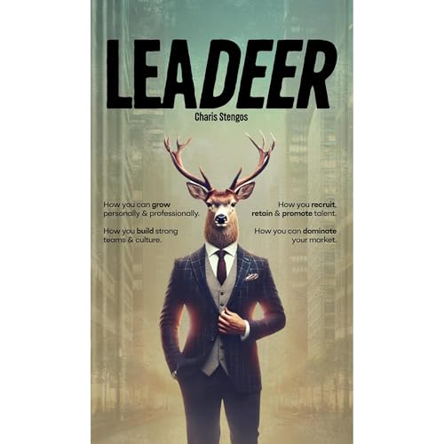 Leadeer Audiolibro Por Charis Stengos arte de portada