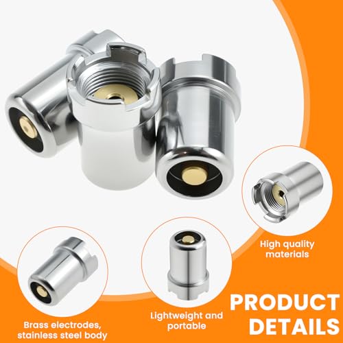 Image of Aifeier ET 510 Thread Magnetic Adapter, Universal 510 Threaded Battery Pen Connector, Soldering Iron Ring Adapter Repair Accessories for Electronic Devices (10PCS)