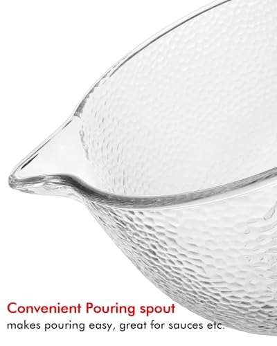 Tazón de mezcla de vidrio 5 QT para KitchenAid miniatura 5