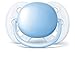 Philips Avent Ultra Soft Pacifier, 0-6 Months, Blue/Teal, 2 pack, SCF212/20