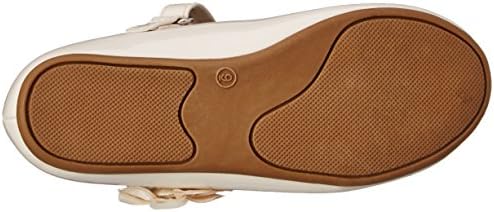 Baby Deer Girls' Mary Jane Skimmer First Walker Shoe, Ivory, 2 M US Toddler | Image 3