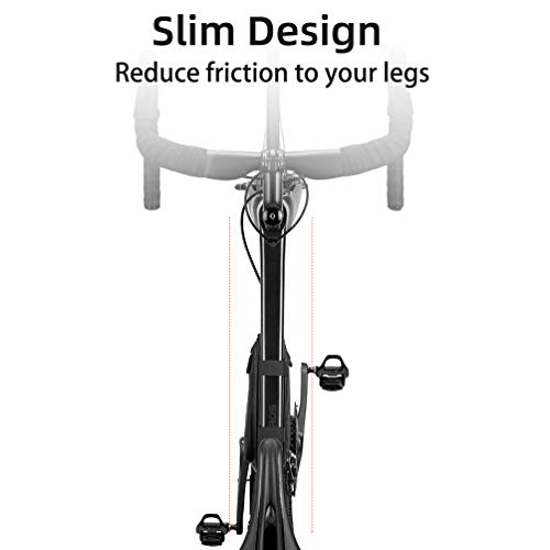 Image of ROCKBROS Bike Triangle Frame Bag 1.5L Dual-Side Pockets Quick Access | Dual Pockets for Tools & Phone,Large Opening,Aerodynamic Fit for MTB /Road,4-Strap Adjustable Mount